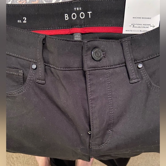 NWT WHBM Black Jeans - Picture 4 of 7